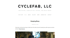 Desktop Screenshot of cyclefab.net