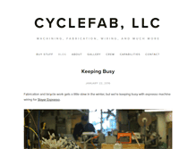 Tablet Screenshot of cyclefab.net